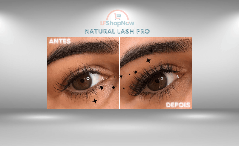 Natural Lash Pro- Extensão de Cílios profissional feita em casa