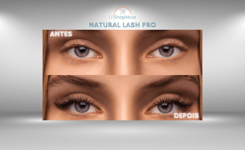 Natural Lash Pro- Extensão de Cílios profissional feita em casa