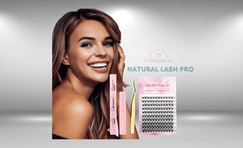 Natural Lash Pro- Extensão de Cílios profissional feita em casa